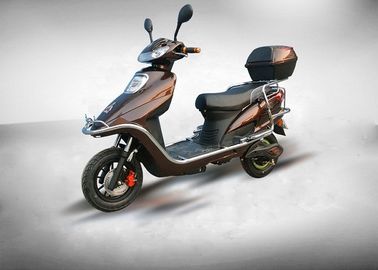 Çin İki Koltuklu Şehir Elektrikli Motosiklet Scooter 60V 800W 20AH Kurşun - Asit Akü Tedarikçi