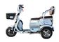 20AH Akü Elektrikli Üç Tekerlekli Motosiklet, Kargo Moped Beyaz Plastik Gövde Tedarikçi